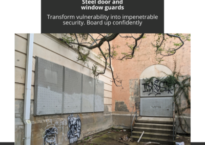 New Orleans vacant properties are secured by DAWGS steel door and window guards. Realtors, homeowners, and investors trust DAWGS to protect their assets.