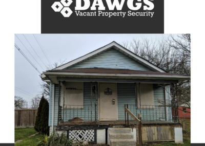 Springfiel vacant properties are secured by DAWGS steel door and window guards. Realtors, homeowners, and investors trust DAWGS to protect their assets.