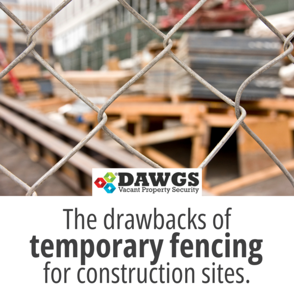 While temporary fencing has been a staple in construction site security, its limitations make it less effective in preventing theft and ensuring site safety.