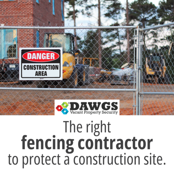 Integrating DAWGS’ advanced security measures with fencing contractors ensures a multi-layered approach to construction site security.